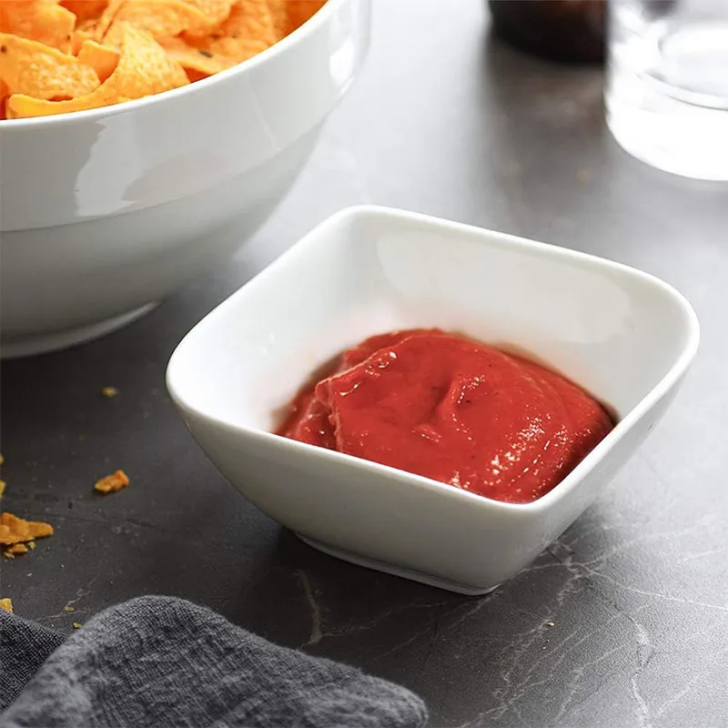 Полуквадратная десертная чаша — 8-унцевая термостойкая форма для запекания, форма для крем-брюле