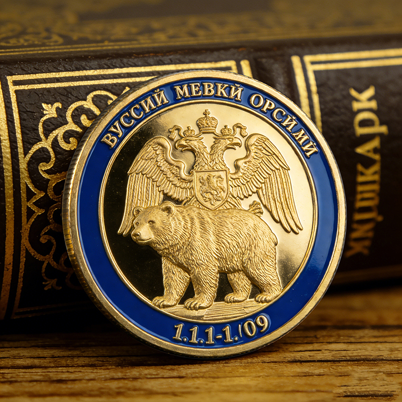 Изготовление металлических значков и памятных монет на заказ с рельефной технологией