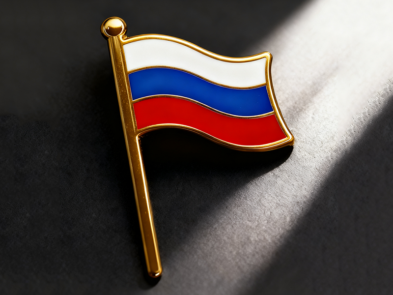 Значок с изображением национального флага (2)