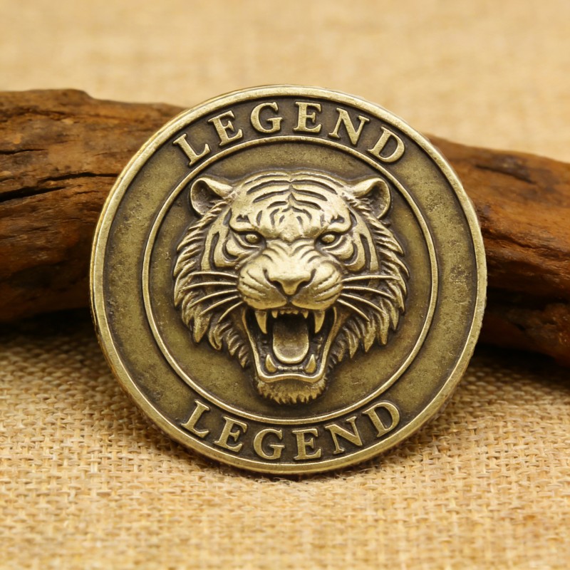 Изготовление металлических значков и памятных монет с технологией античной патины