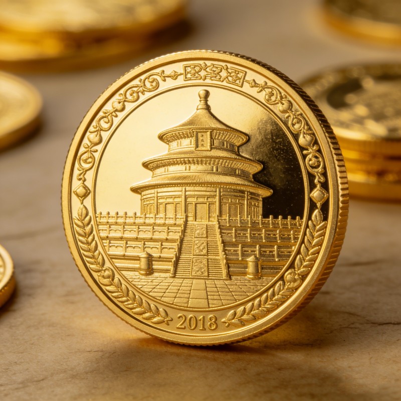 Изготовление металлических значков и памятных монет с технологией золочения