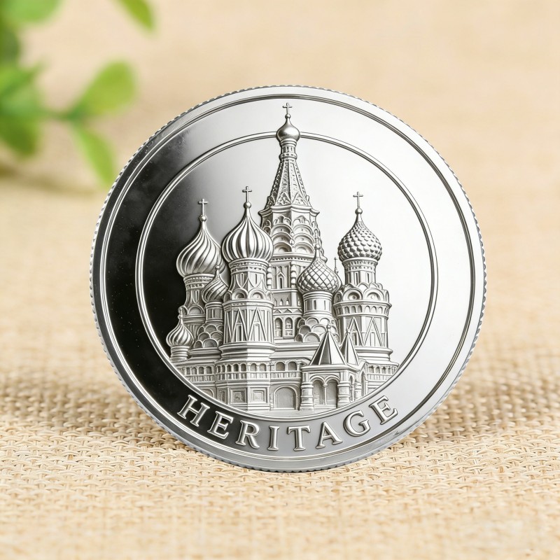 Изготовление металлических значков и памятных монет с технологией никелирования