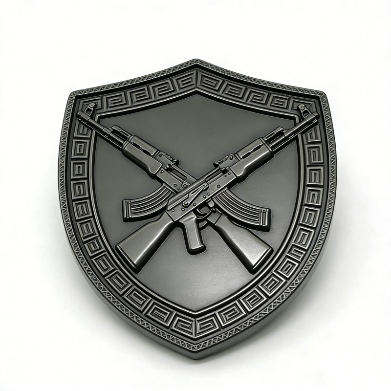 Изготовление металлических значков и памятных монет с технологией чёрного никелирования