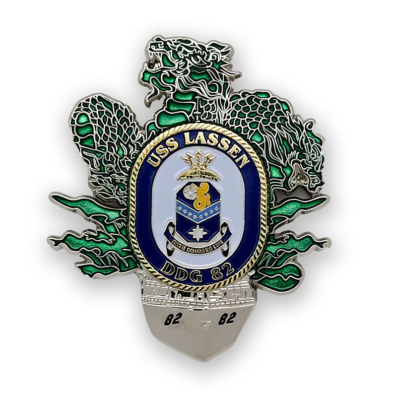 Индивидуальная прозрачная лаковая отделка для металлических значков и памятных монет