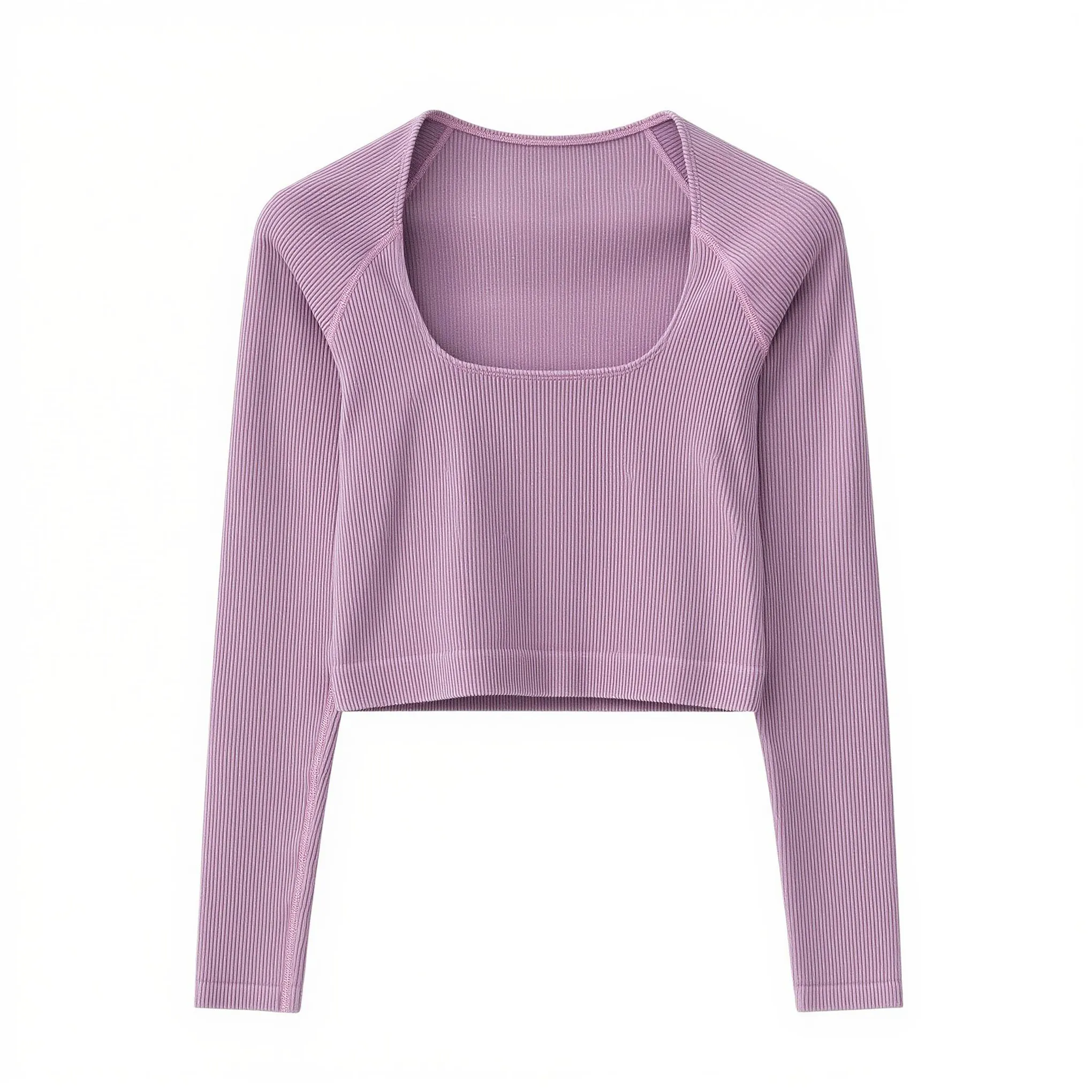 Женский бесшовный лонгслив