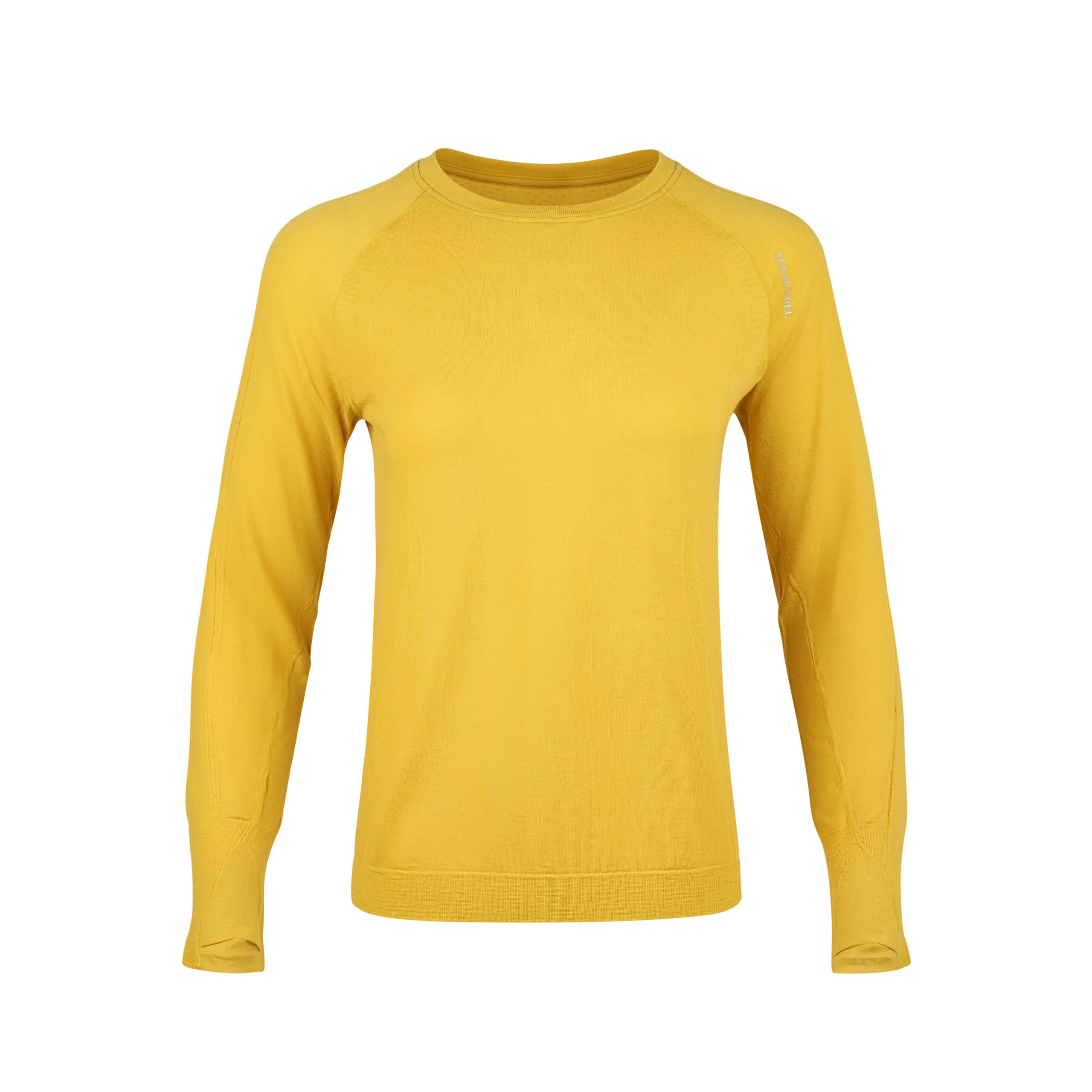 ЖЕНСКАЯ БЕСШОВНАЯ ФУТБОЛКА С ДЛИННЫМ РУКАВОМ