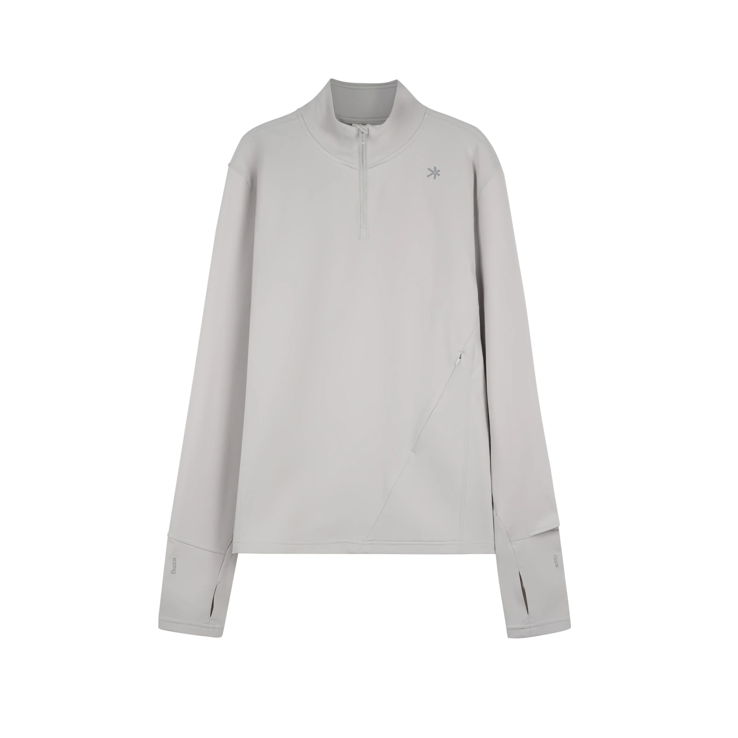 МУЖСКОЕ ТРИКОТАЖНОЕ ХУДИ С ПОЛУМОЛНИЕЙ