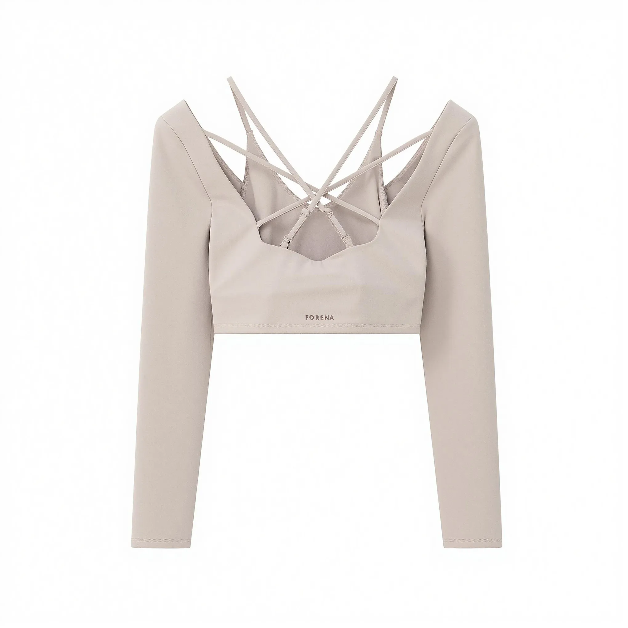 Женская футболка для йоги с подтяжками