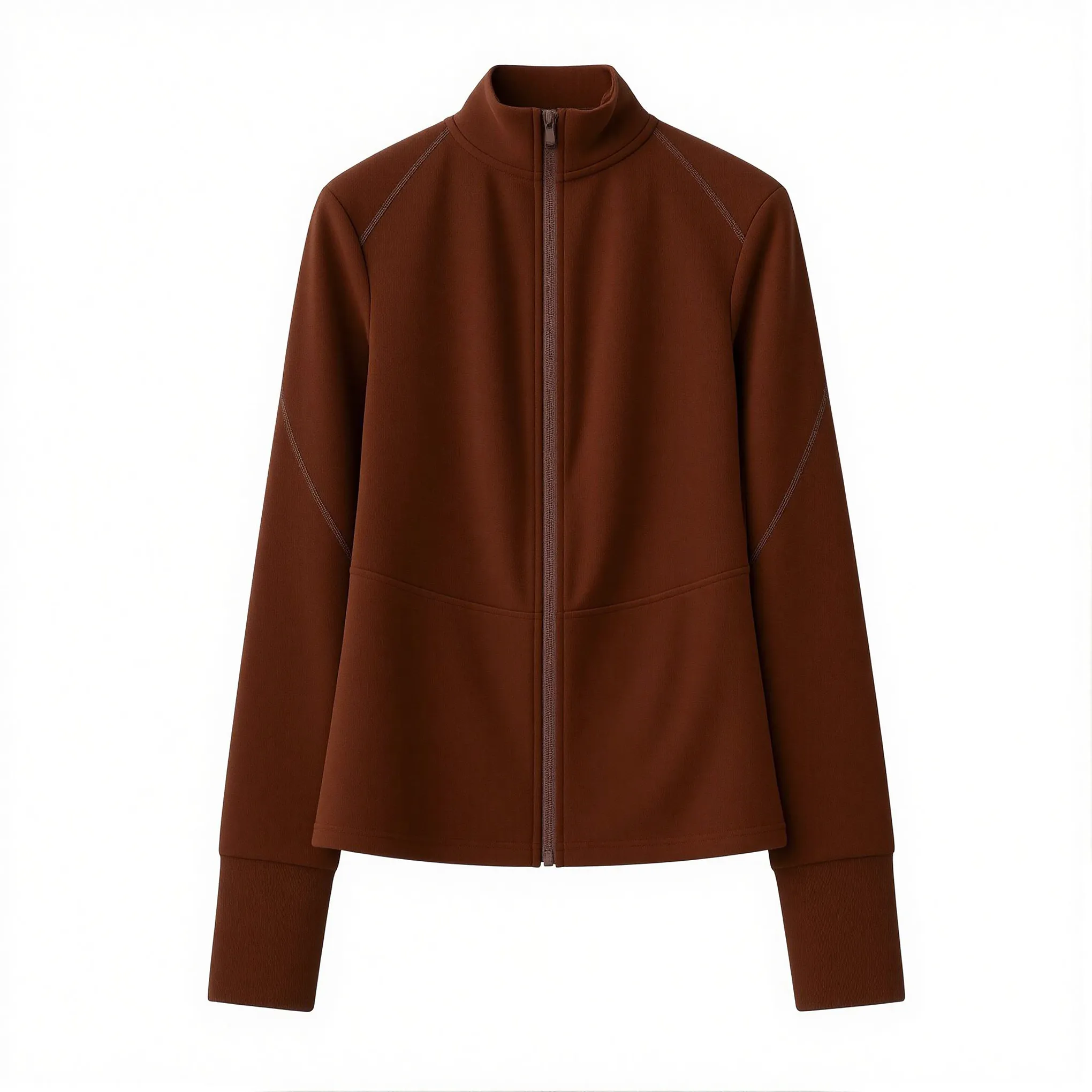 Женская спортивная кофта на молнии