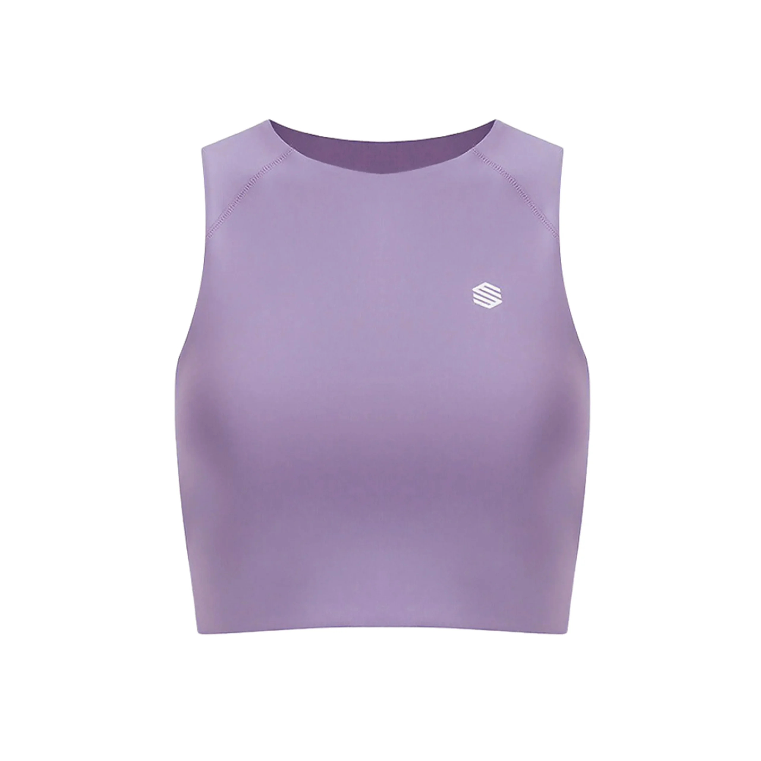 Женский спортивный бюстгальтер с контрастными вставками