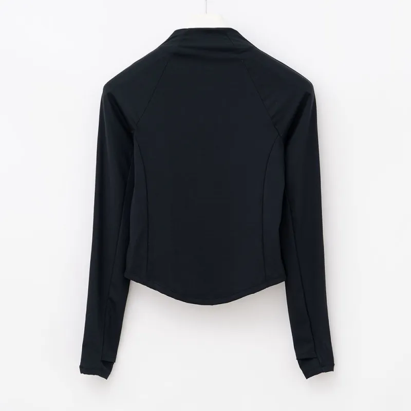 Женская спортивная кофта на молнии с принтом