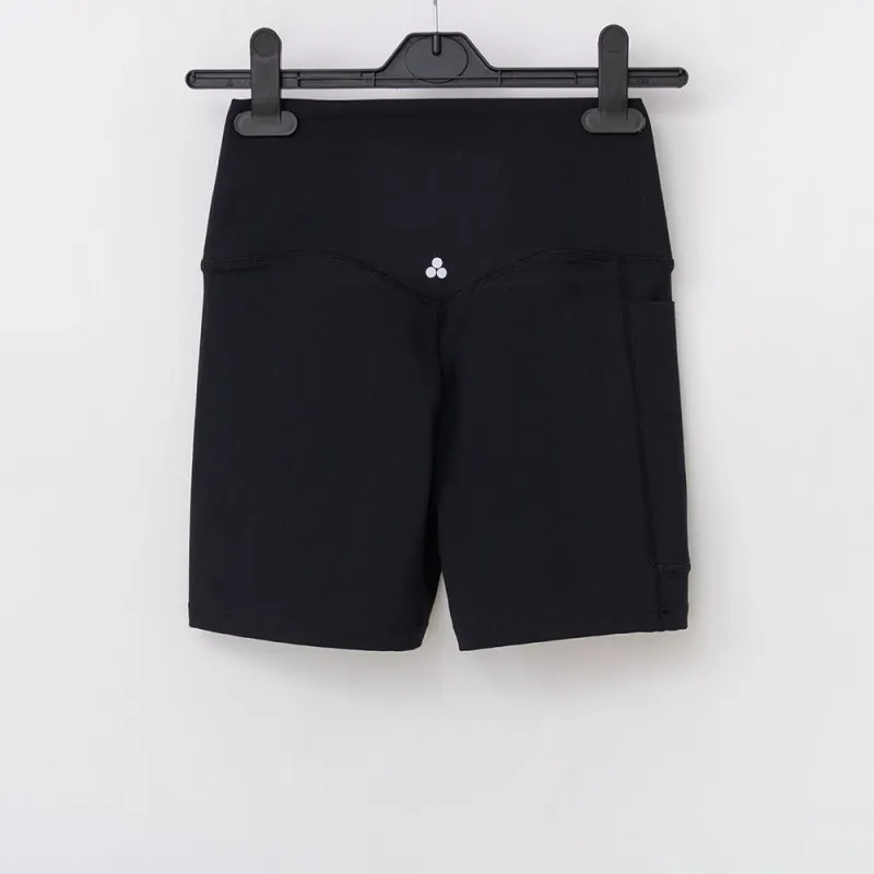 Женские облегающие спортивные шорты с принтом