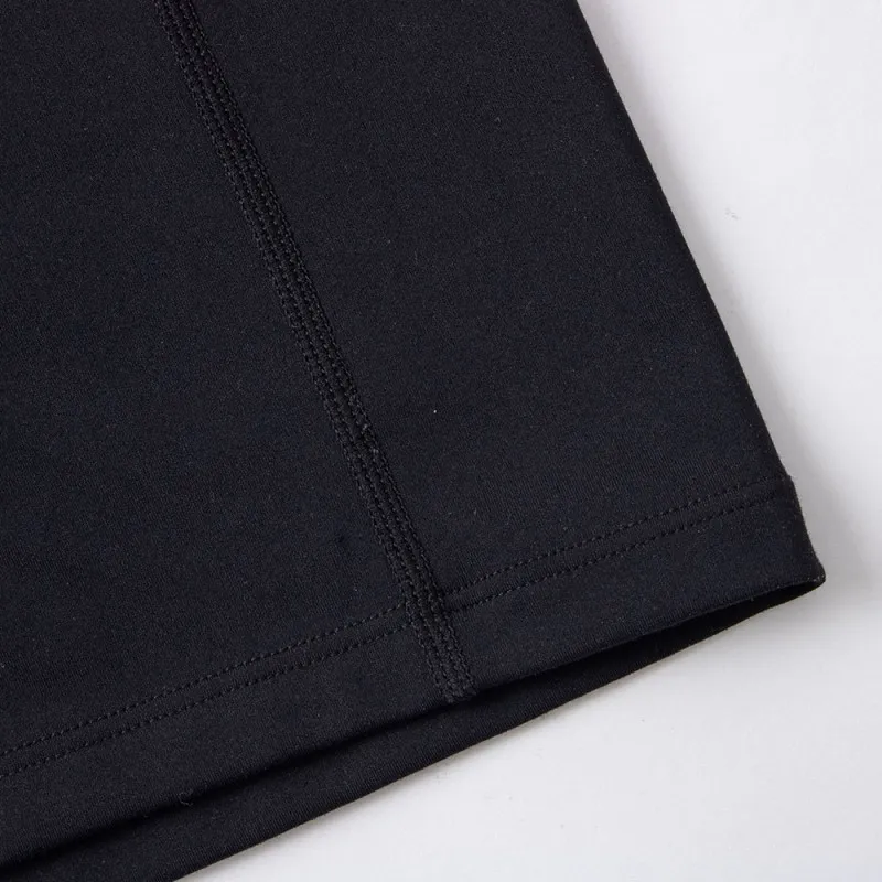 Женские облегающие спортивные шорты с принтом