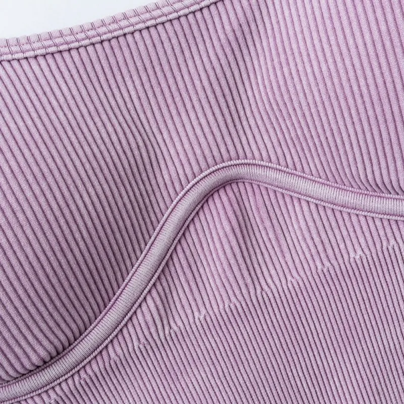 Женский бесшовный йога-топ