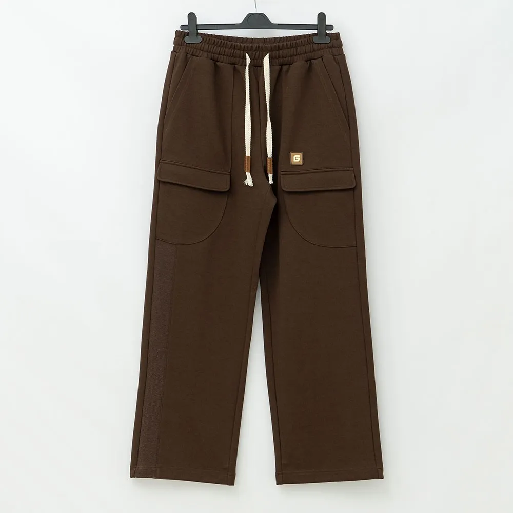 Коричневые спортивные брюки