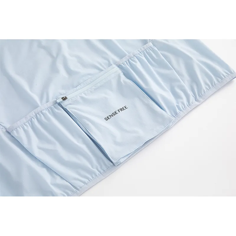 Мужская беговая куртка с несколькими карманами