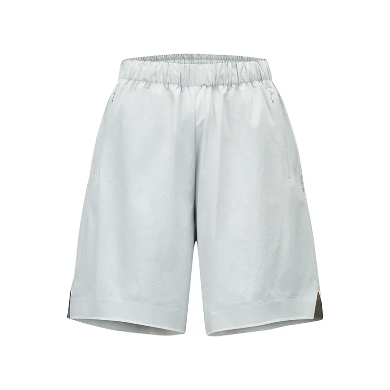 Шорты из тянущейся ткани с термоклеевыми полосками