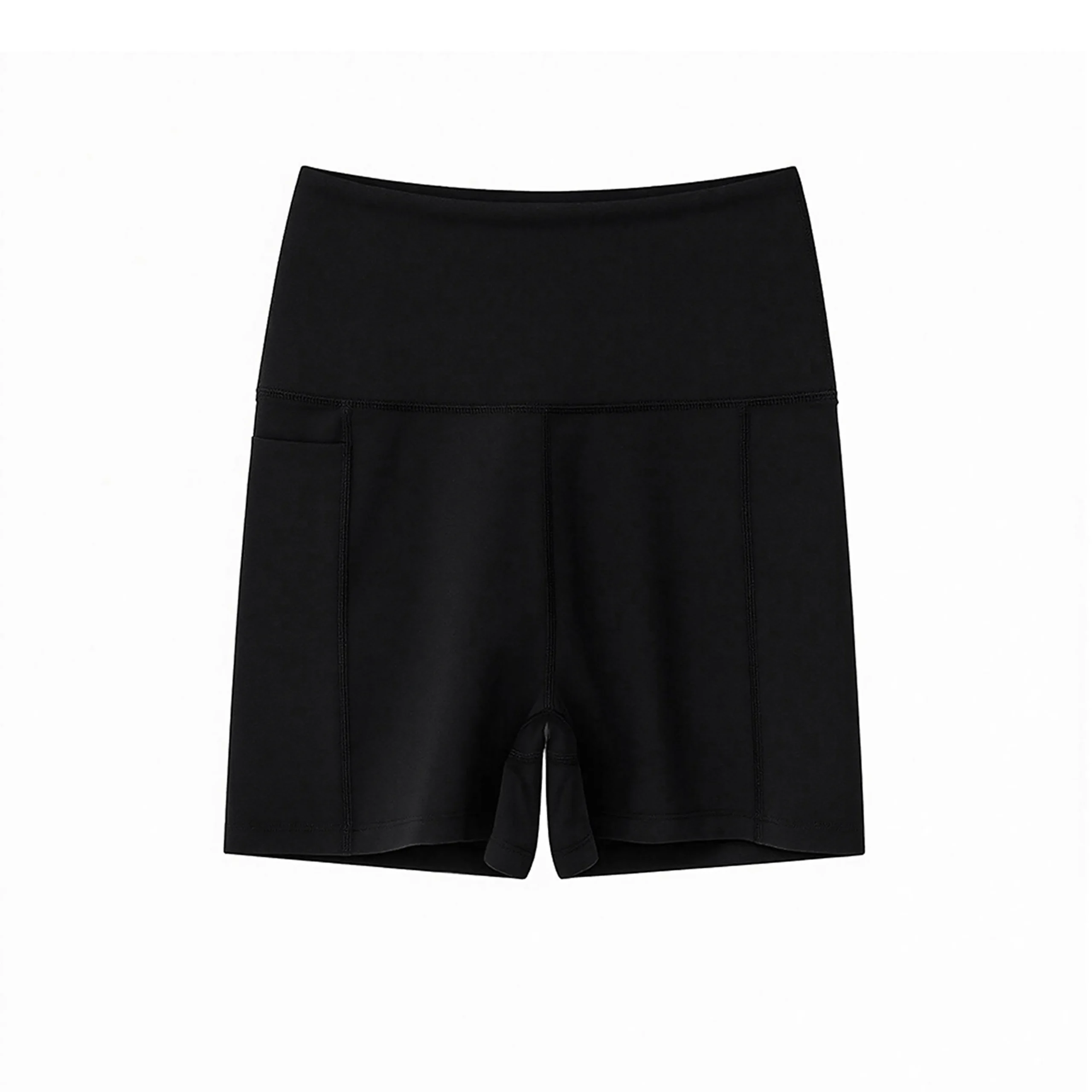 Женские облегающие спортивные шорты с принтом