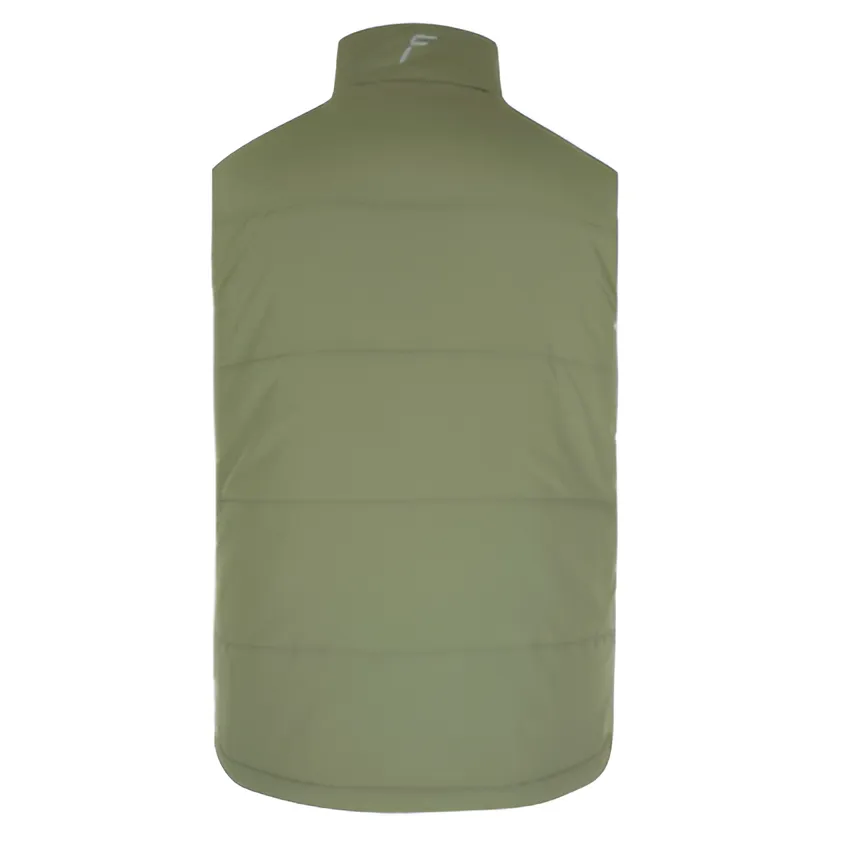 Мужской пуховый теплый жилет