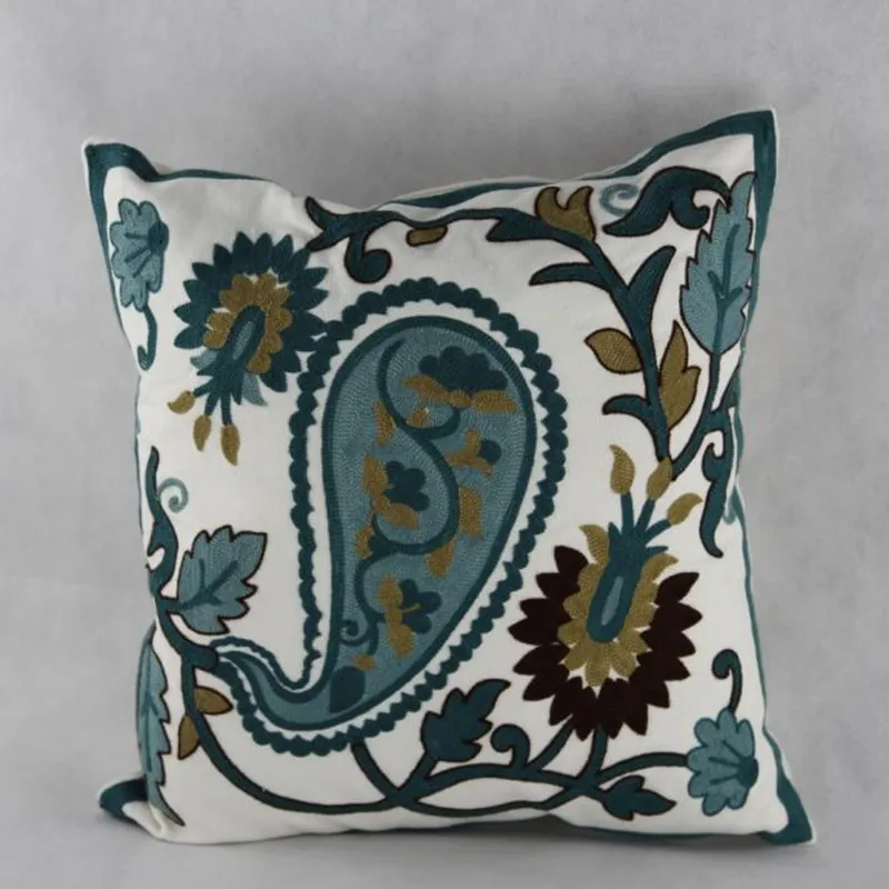 Вышитые подушки