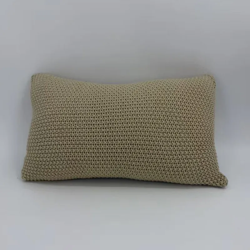 Вязаные подушки