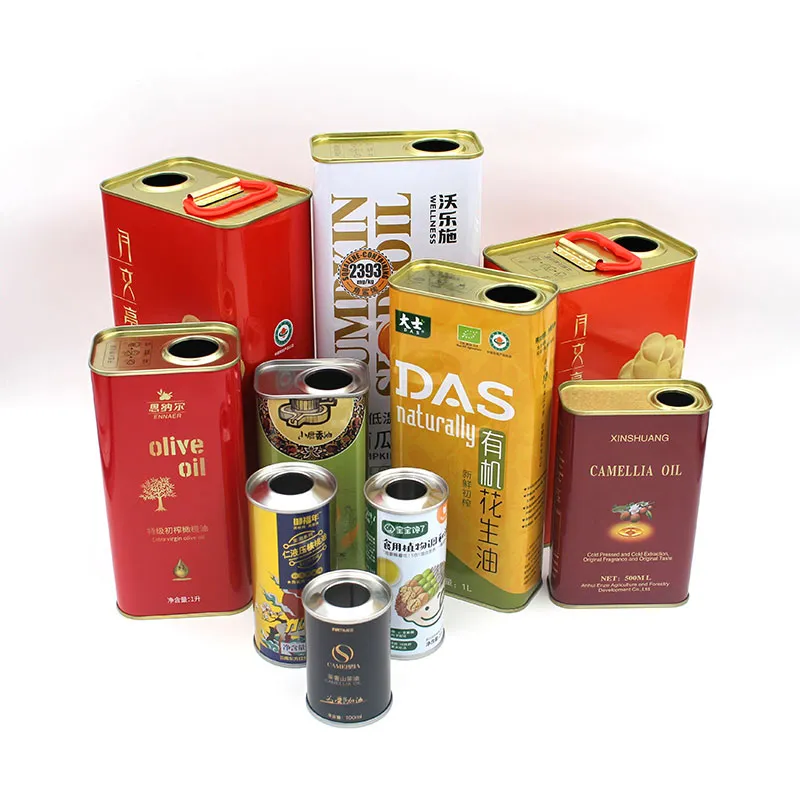 Баки для растительного масла 100 мл-5 л с возможностью индивидуализации логотипов и различной вместимости на выбор