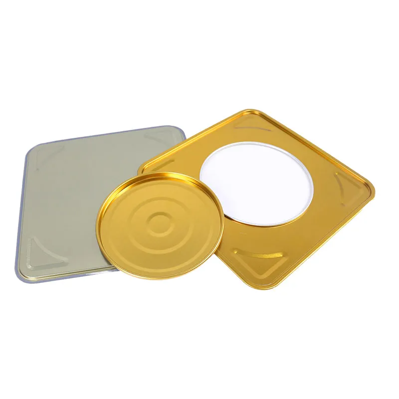 Индивидуализируемые Квадратные Жестяные Крышки для Металлических Банок для 18-литровых Жестяных Банок