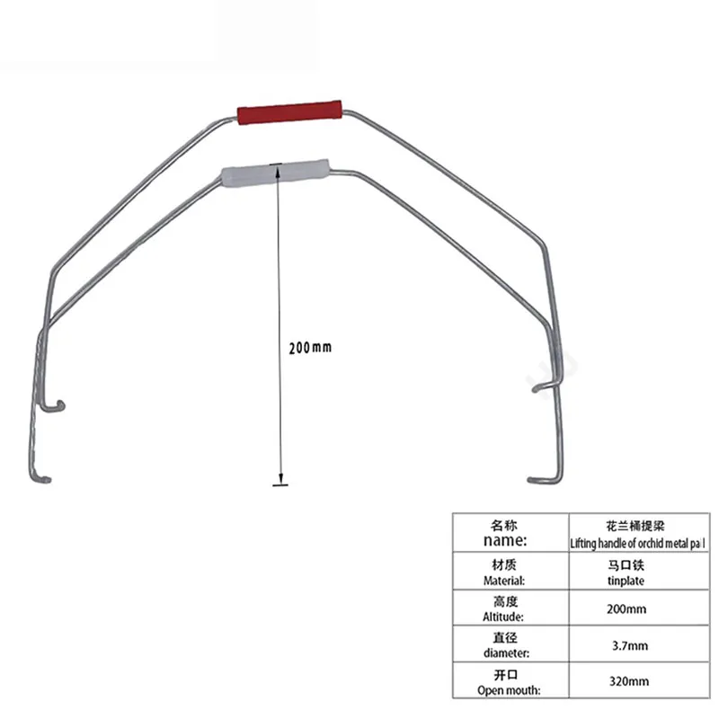Индивидуальная оцинкованная стальная проволочная ручка ведра – надежная и удобная