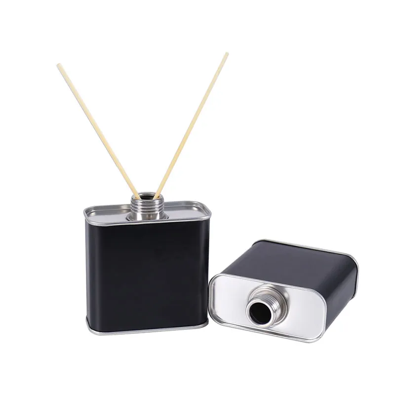 Металлическая жестяная банка 100 мл – Домашний ароматизатор с тростниковыми палочками | Индивидуальная ароматическая жестяная банка
