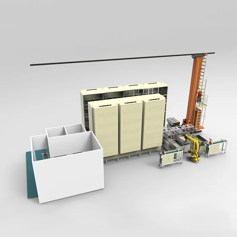 Автоматическая контактная линия сушки с укладкой в штабель