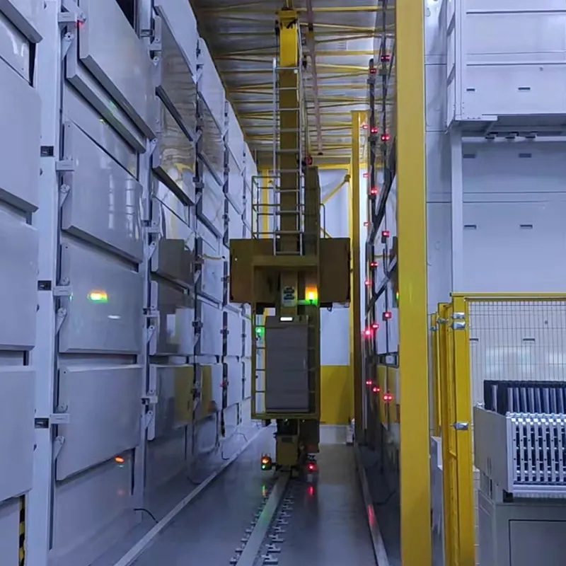 Автоматическая контактная линия сушки с укладкой в штабель