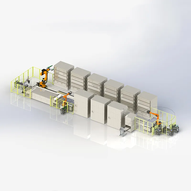 Автоматическая линия сушки тяговых аккумуляторов