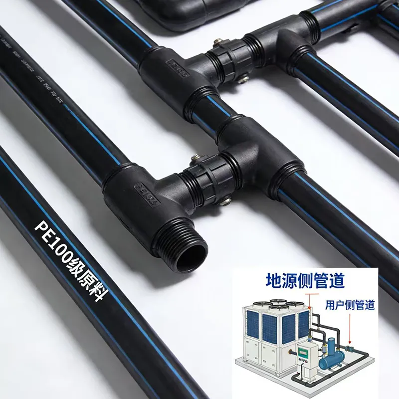 Геотермальные тепловые насосы из ПЭ