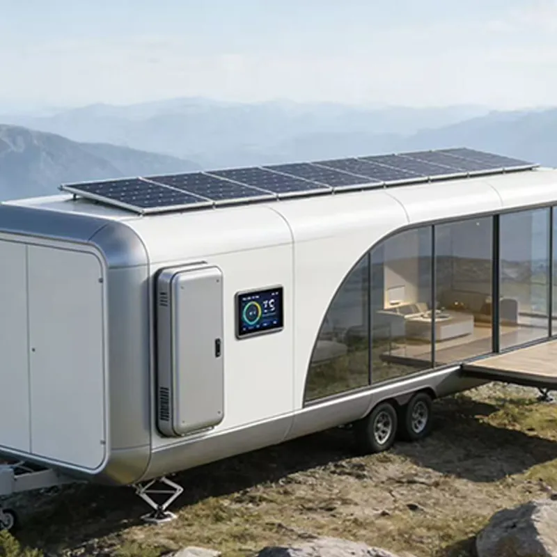 Интеллектуальные фотоэлектрические накопительные мобильные микроапартаменты