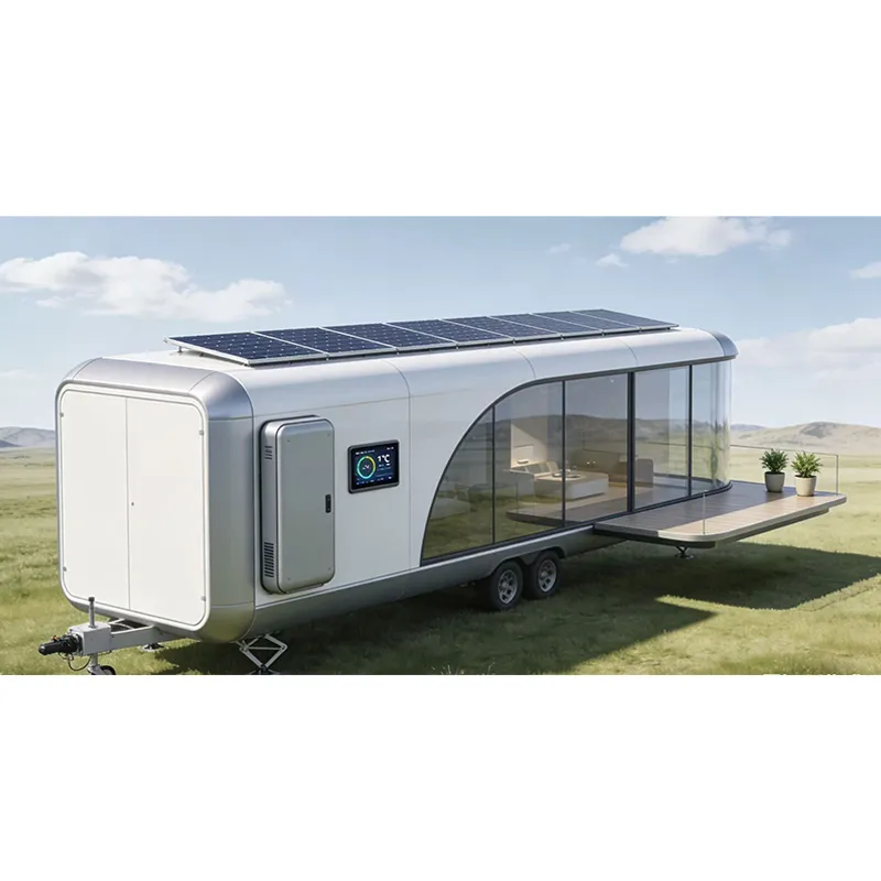 Интеллектуальные фотоэлектрические накопительные мобильные микроапартаменты