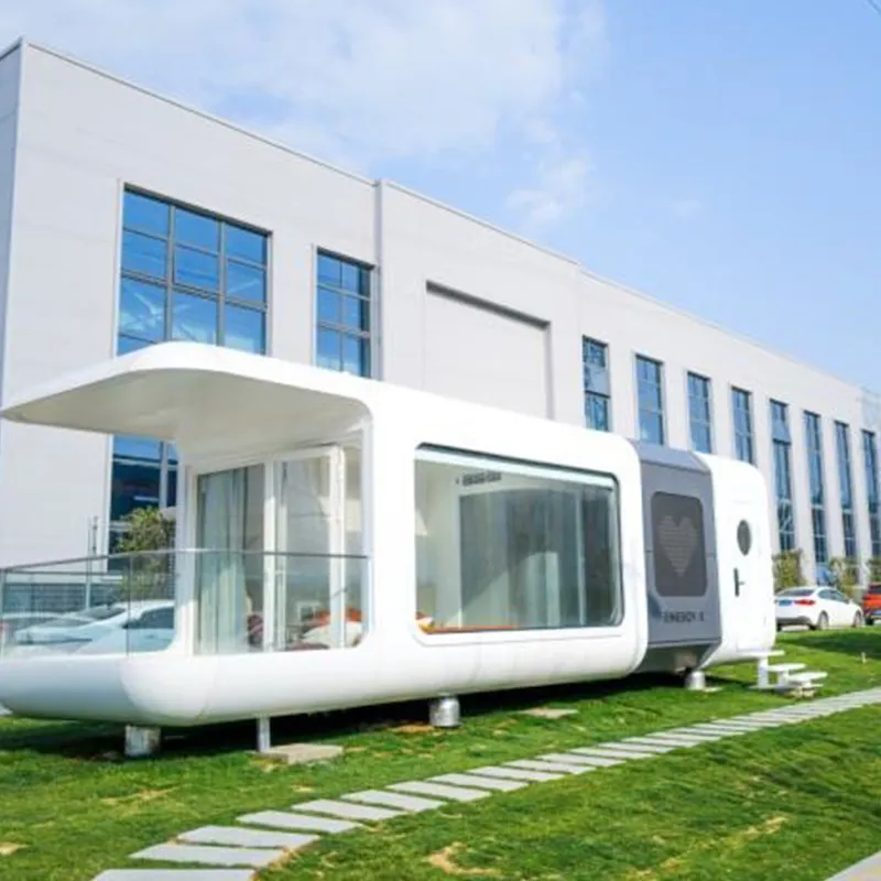 Интеллектуальные фотоэлектрические накопительные мобильные микроапартаменты