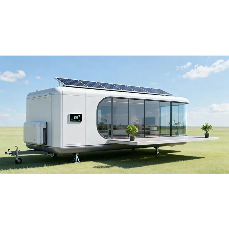 Интеллектуальные фотоэлектрические накопительные мобильные микроапартаменты