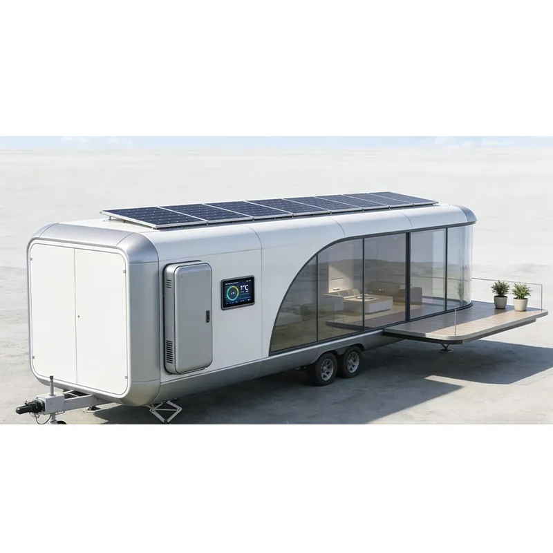 Интеллектуальные фотоэлектрические накопительные мобильные микроапартаменты