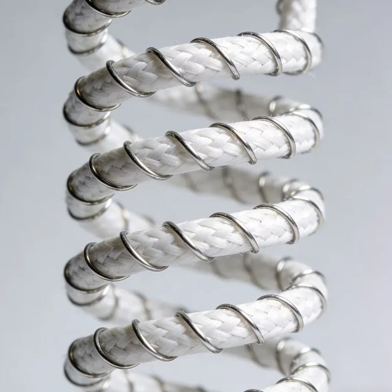 Нагревательный провод в стекловолоконной оплетке