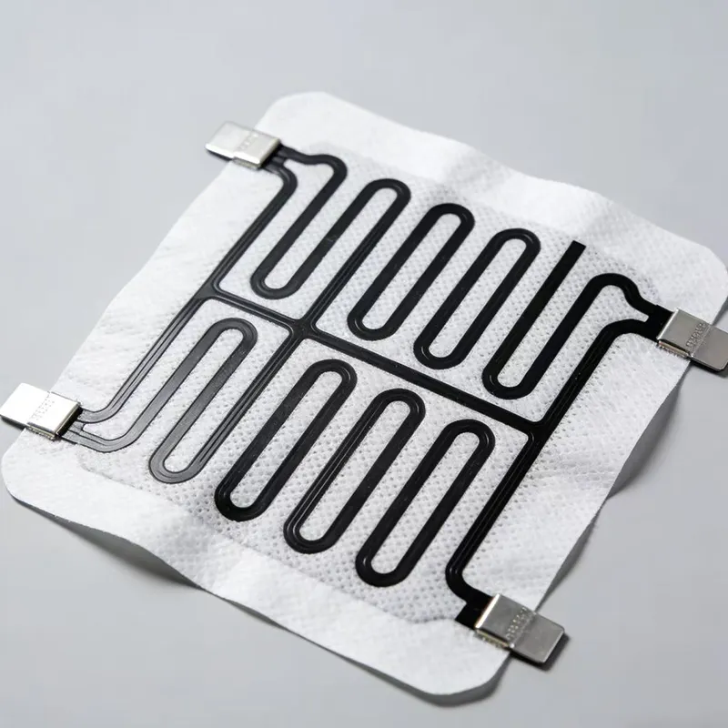 Нагревательный элемент на нетканом материале