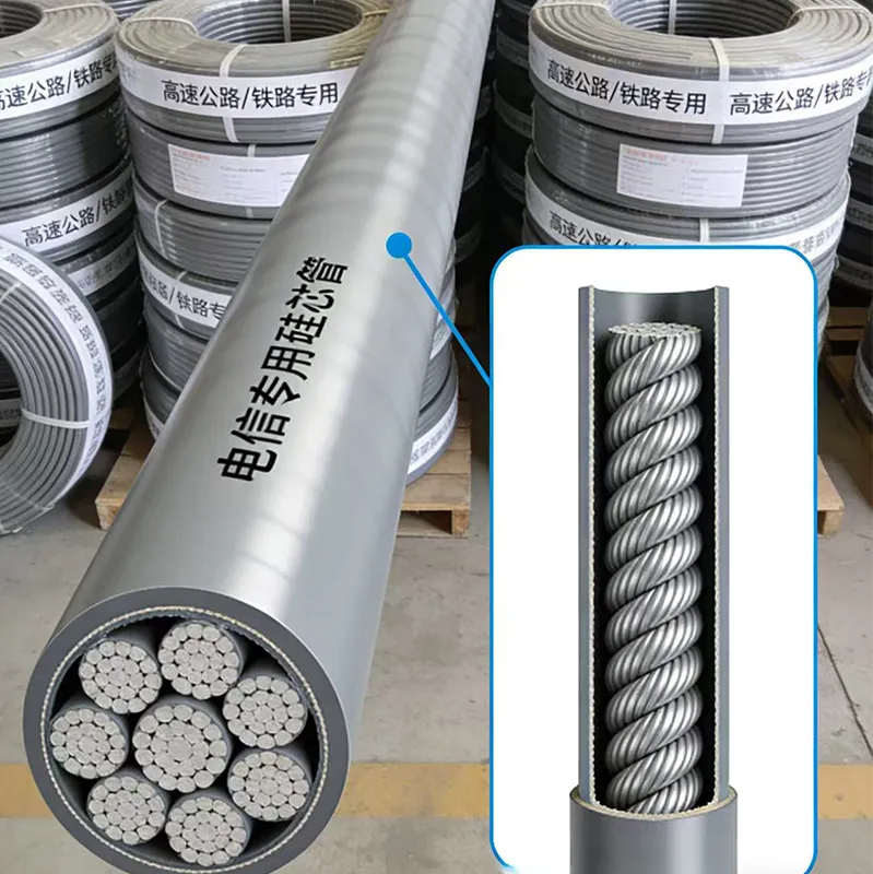 Трубы из силиконизированного ПЭ специальные для телекоммуникаций