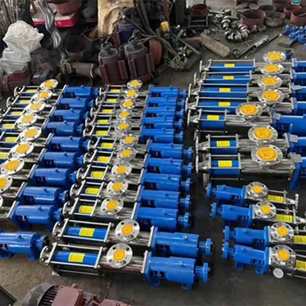 Одновинтовой насос из нержавеющей стали