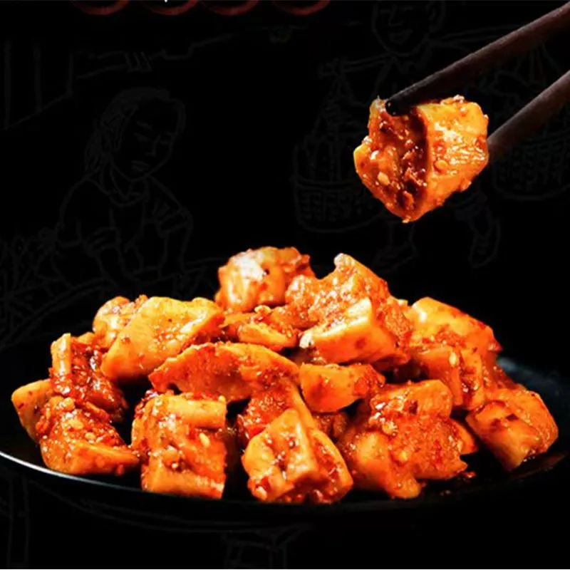 Маринованная редька кубиками