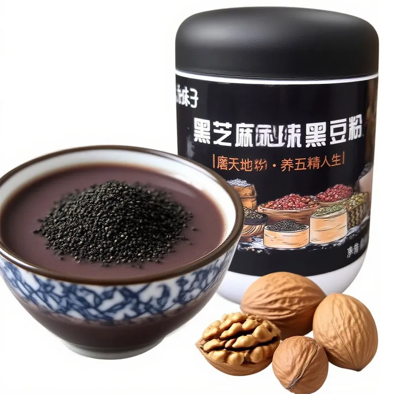 Порошок заменителя пищи из черного кунжута