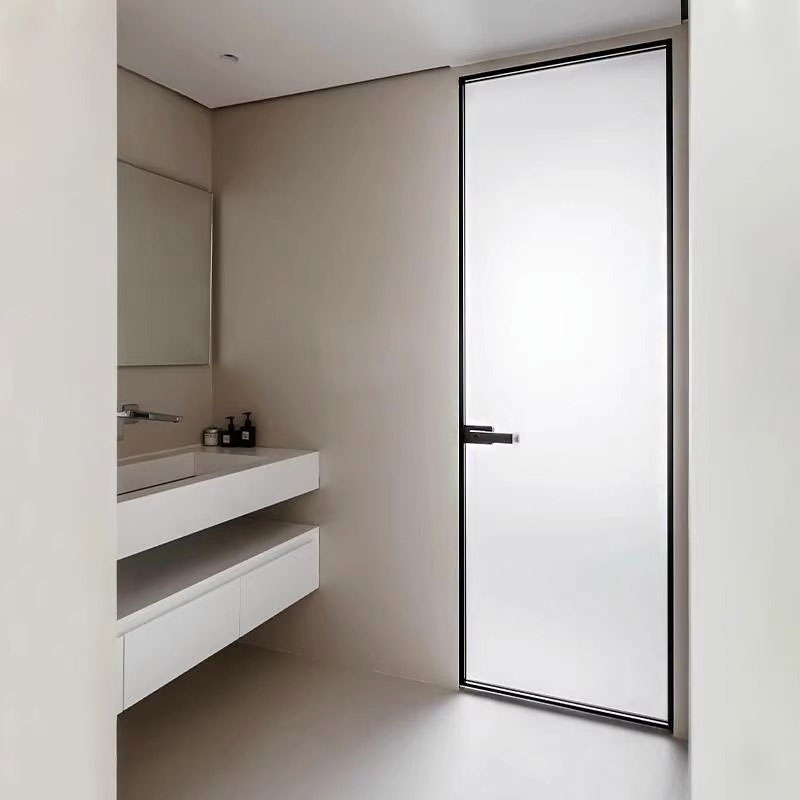 Стеклянная дверь для ванной комнаты