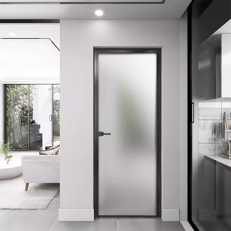 Стеклянная дверь для ванной комнаты