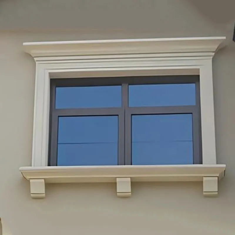 EPS(пенополистирол)-декоративные линии для фасадов