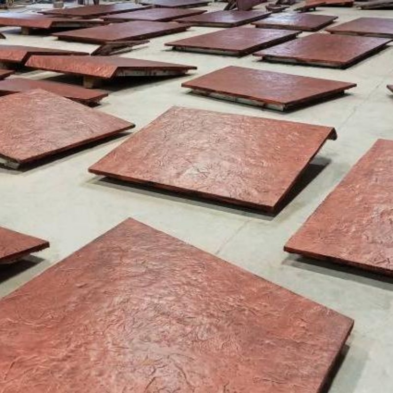 GRC (стеклофибробетон) декоративные панели из бетона с имитацией меди