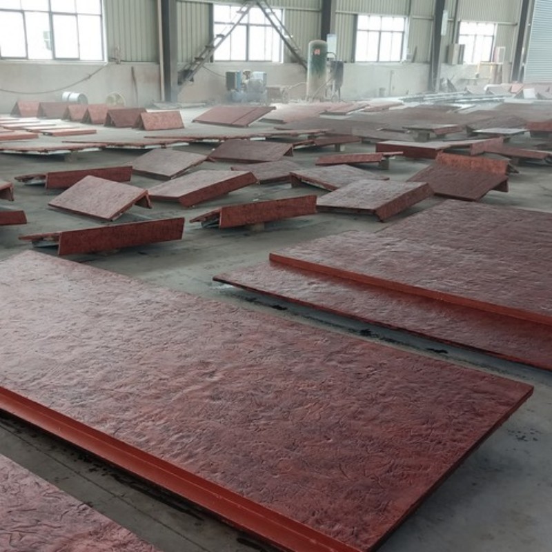 GRC (стеклофибробетон) декоративные панели из бетона с имитацией меди