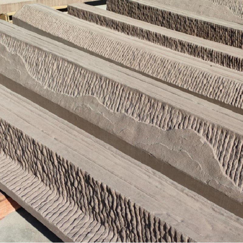 GRC (стеклофибробетон) декоративные панели из бетона с имитацией песчаника